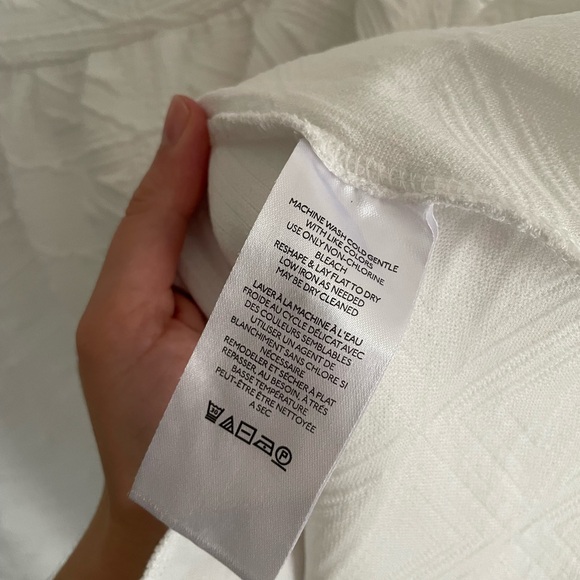 Free People Violet Square Neck Puff Sleeve Babydoll White Mini Dress - Picture 4 of 6